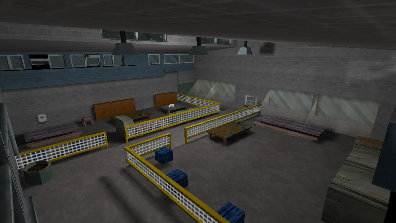 Скриншот  Карта de_eet для CS 1.6: баланс сторон, точки, .nav для ботов, wpoly/epoly и настройка сервера