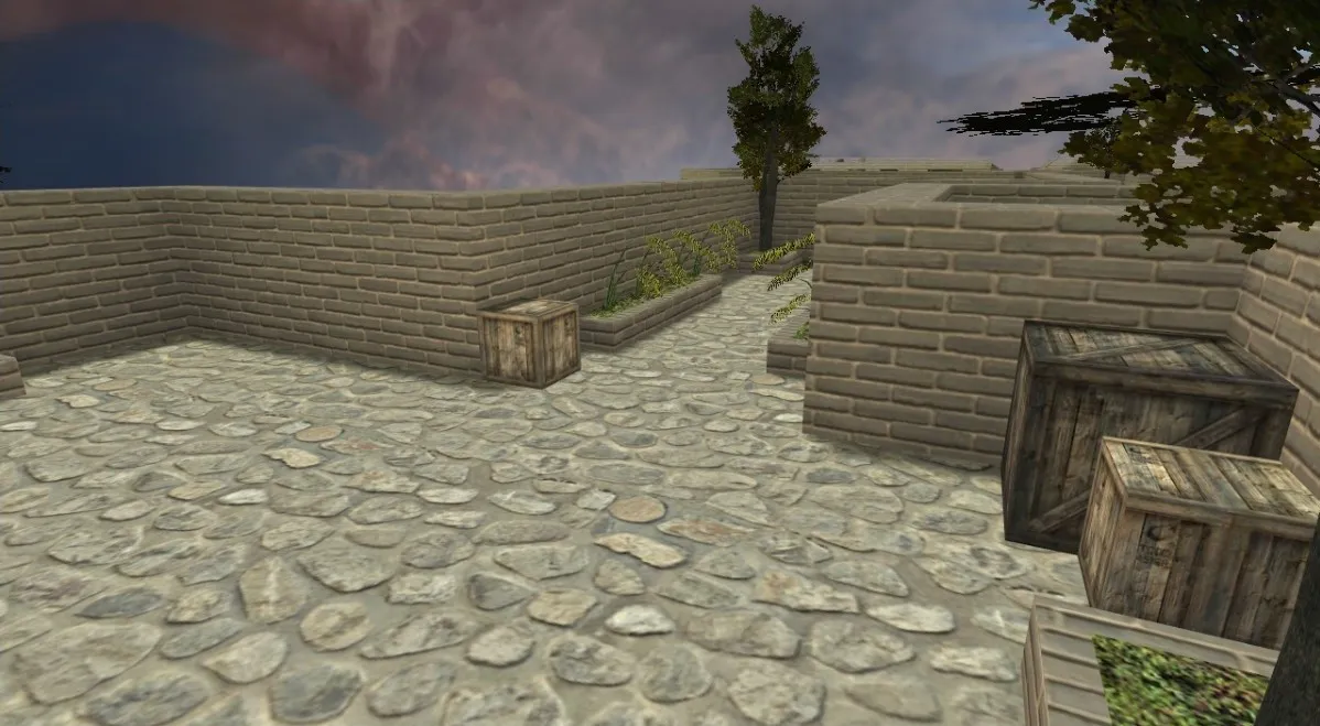 Скриншот  Карта de_tornes для CS 1.6 – тактика и особенности