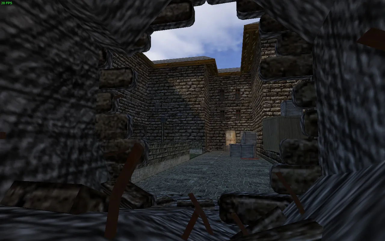 Скриншот  Карта de_kobbl для CS 1.6 - Тактические преимущества и детали