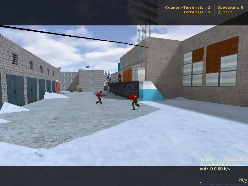 Скриншот Карта «de_modern» для CS 1.6