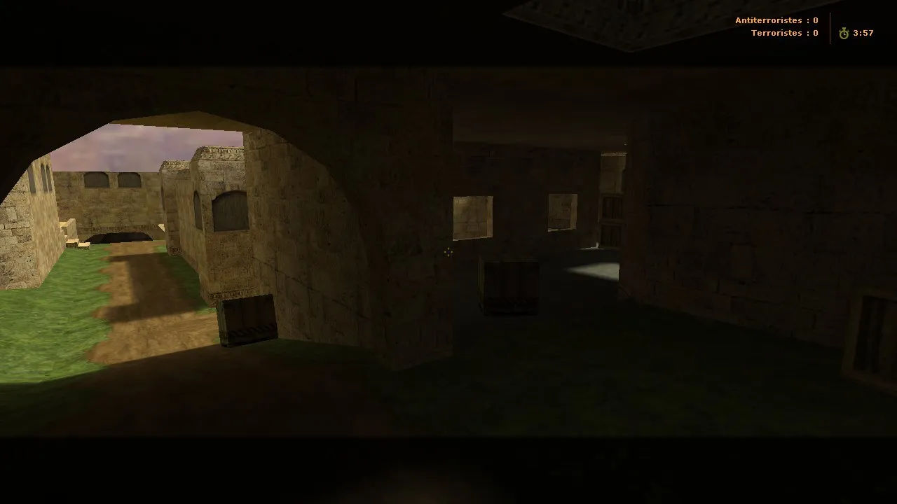 Скриншот  de_dust2x карта для CS 1.6: баланс сторон, тактика точек, оптимизация и .nav для ботов