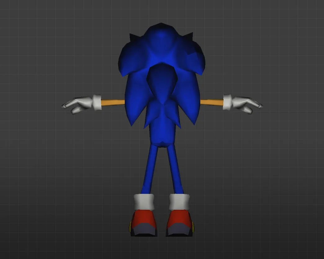 Скриншот Модель «Соник» для CS 1.6 - Уникальный скин для ваших игр