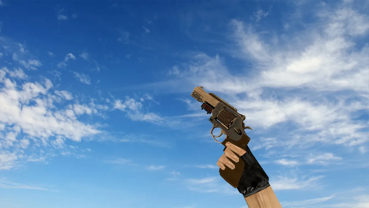 Скриншот Модель «R8 Revolver Nidhogg» для CS 1.6 - Высокое качество и реализм