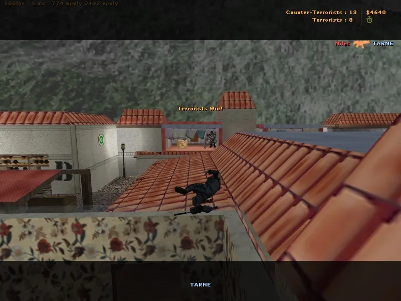 Скриншот  Карта de_ultra_ninja для CS 1.6 - Тактический шутер с уникальной игрой