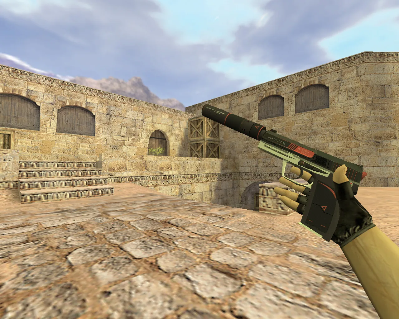 Скриншот Модель «USP Сайрекс» для CS 1.6 - Качественная замена