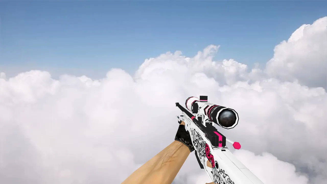 Скриншот Модель AWP Romeo and Juliet для CS 1.6 - Качественные текстуры и звуки