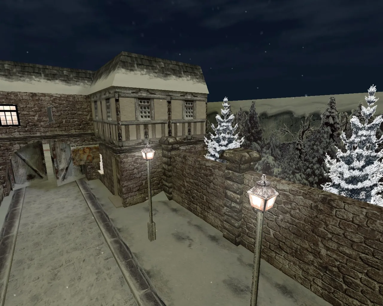 Скриншот  Карта de_johanesburg для CS 1.6 — тактический геймплей и баланс сторон