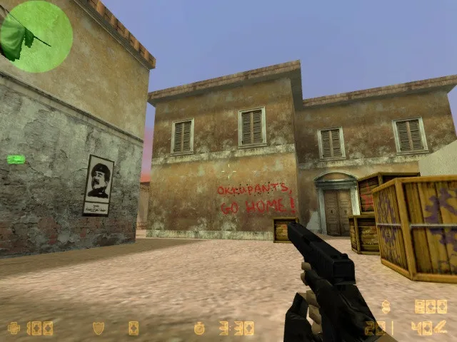 Скриншот  de_arabica карта для CS 1.6: баланс сторон, точки, .nav для ботов и оптимизация wpoly/epoly