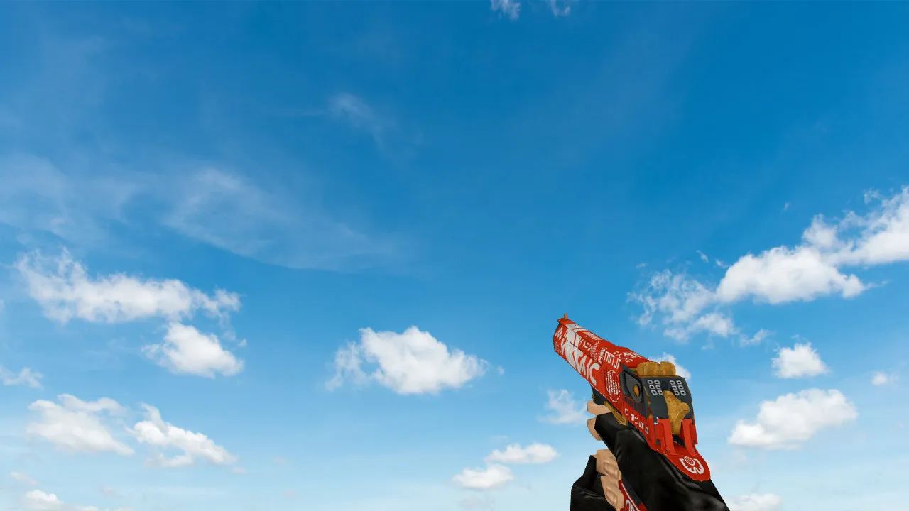 Скриншот Модель Deagle «Кровавый спорт» для CS 1.6: детали и особенности