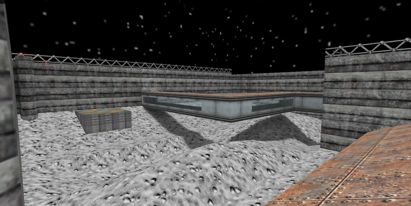 Скриншот  Карта de_moonbasezero для CS 1.6: Тактические особенности и оптимизация