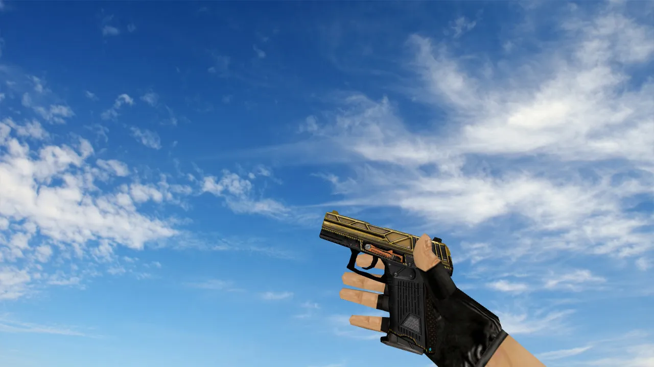 Скриншот  Модель P2000 'Большая пушка' для CS 1.6