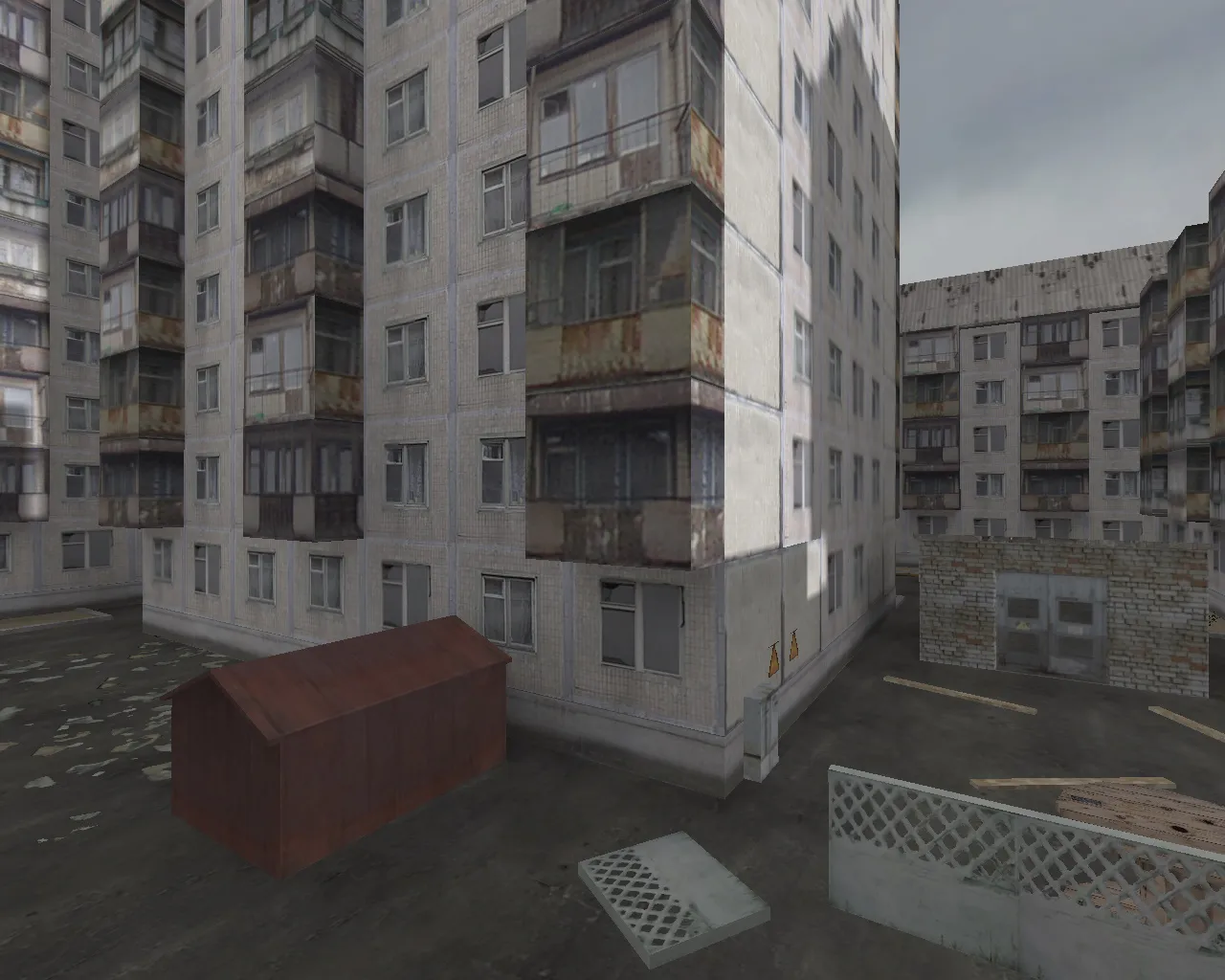 Скриншот  Карта de_chernobyl для CS 1.6: точки, маршруты, .nav для ботов и оптимизация wpoly/epoly