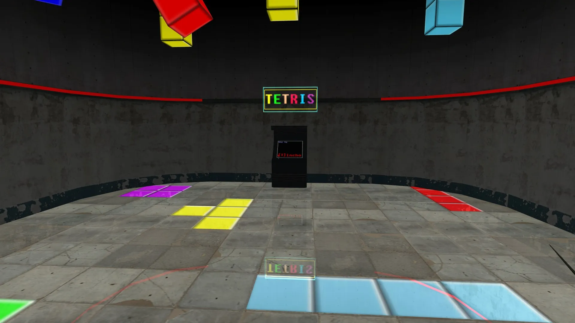 Скриншот  deathrun_inthetetris для CS 1.6: тактика, точки, боты (.nav), оптимизация и настройка