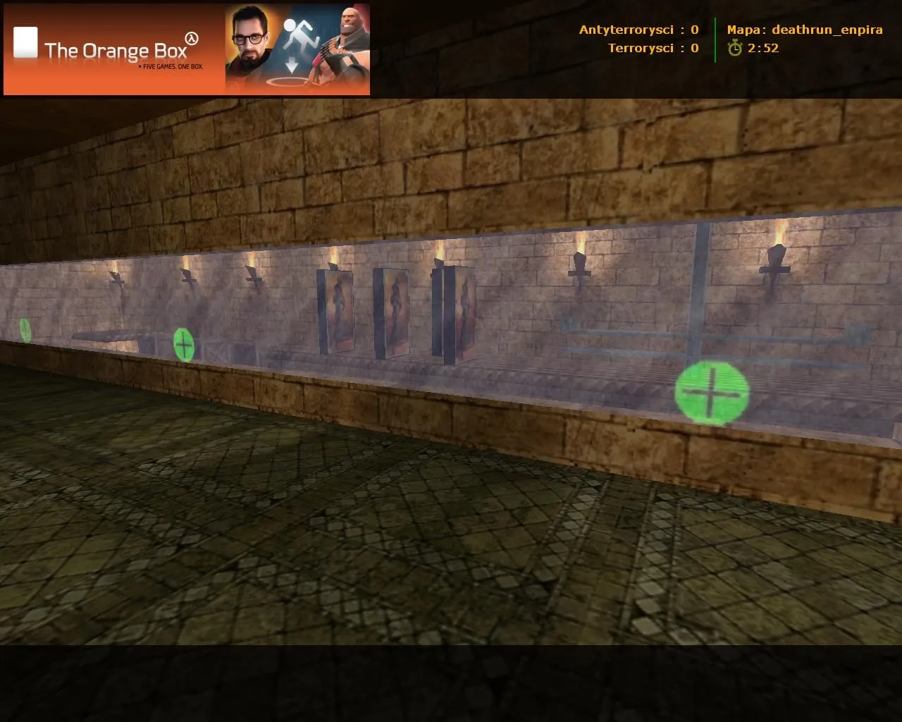 Скриншот  deathrun_enpira — карта deathrun для CS 1.6: баланс сторон, точки, .nav и оптимизация wpoly/epoly