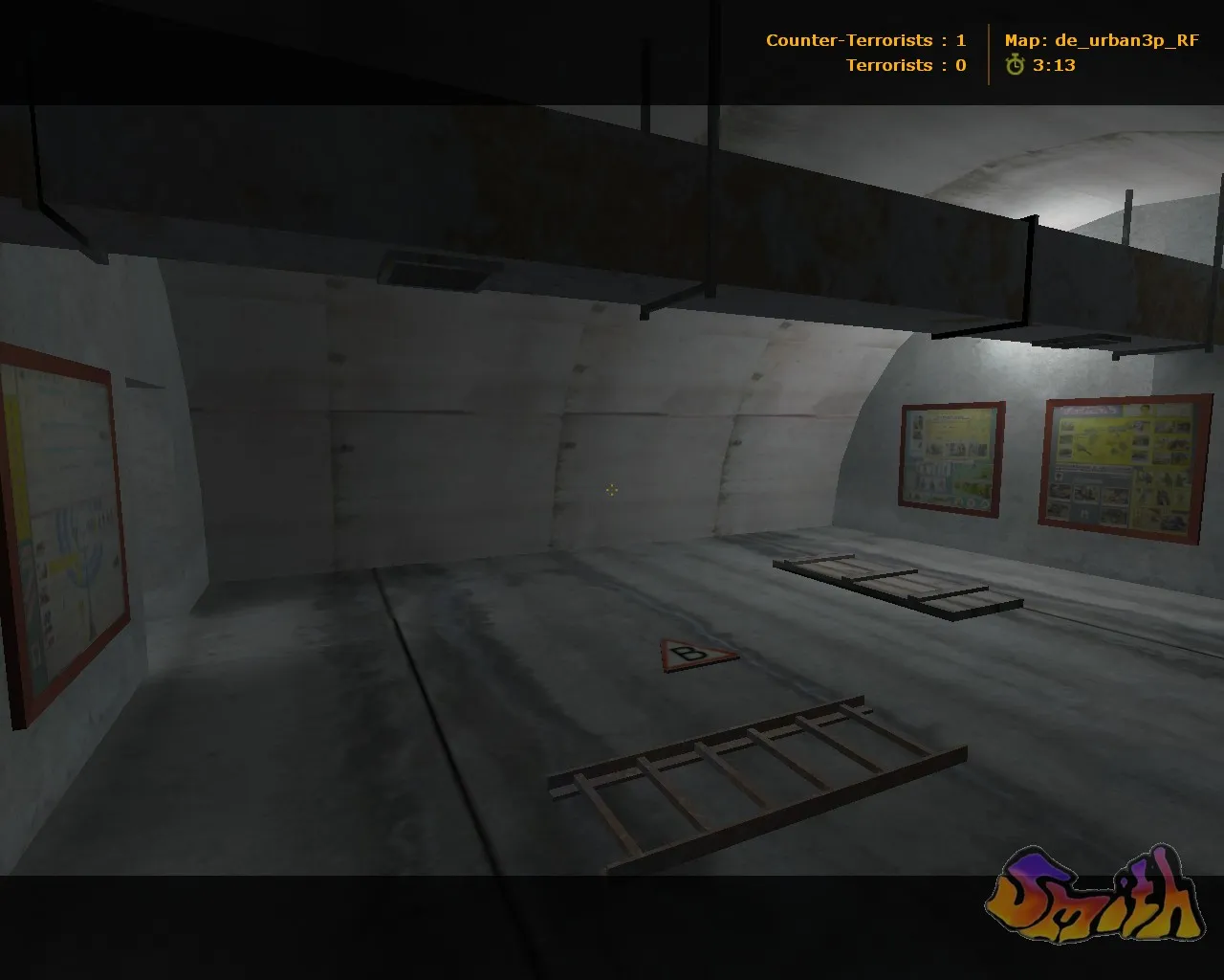 Скриншот  Карта de_urban3p_rf для CS 1.6: Тактика и особенности