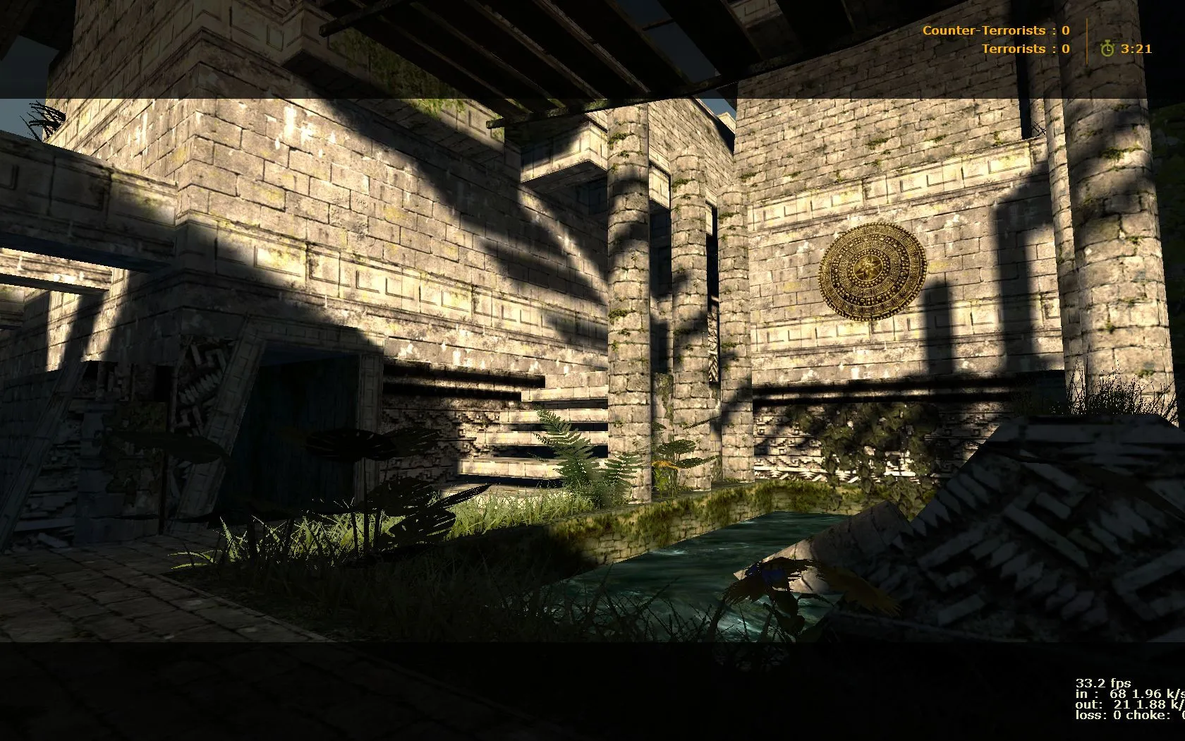 Скриншот  de_enlightment карта для CS 1.6: точки, пути, .nav для ботов, оптимизация wpoly/epoly и баланс сторон