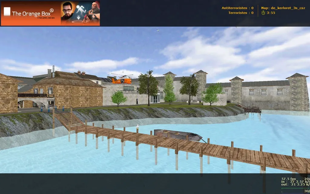 Скриншот  Карта de_kerloret_3s_csz для CS 1.6 | Тактика и особенности