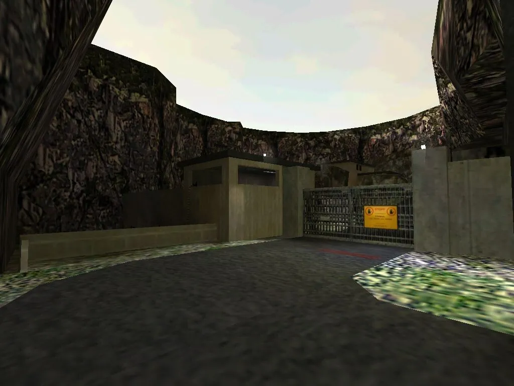 Скриншот  Карта de_sunrise для CS 1.6 - Тактические возможности и детали