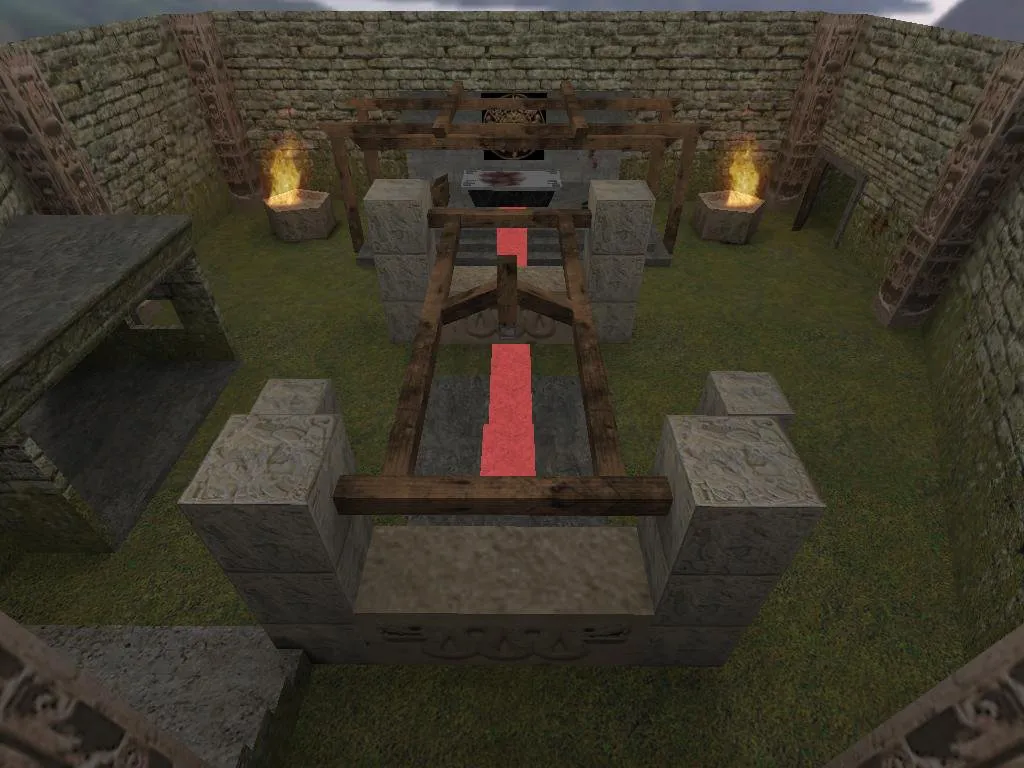 Скриншот  de_sacrifice_lethal - Тактическая карта для CS 1.6
