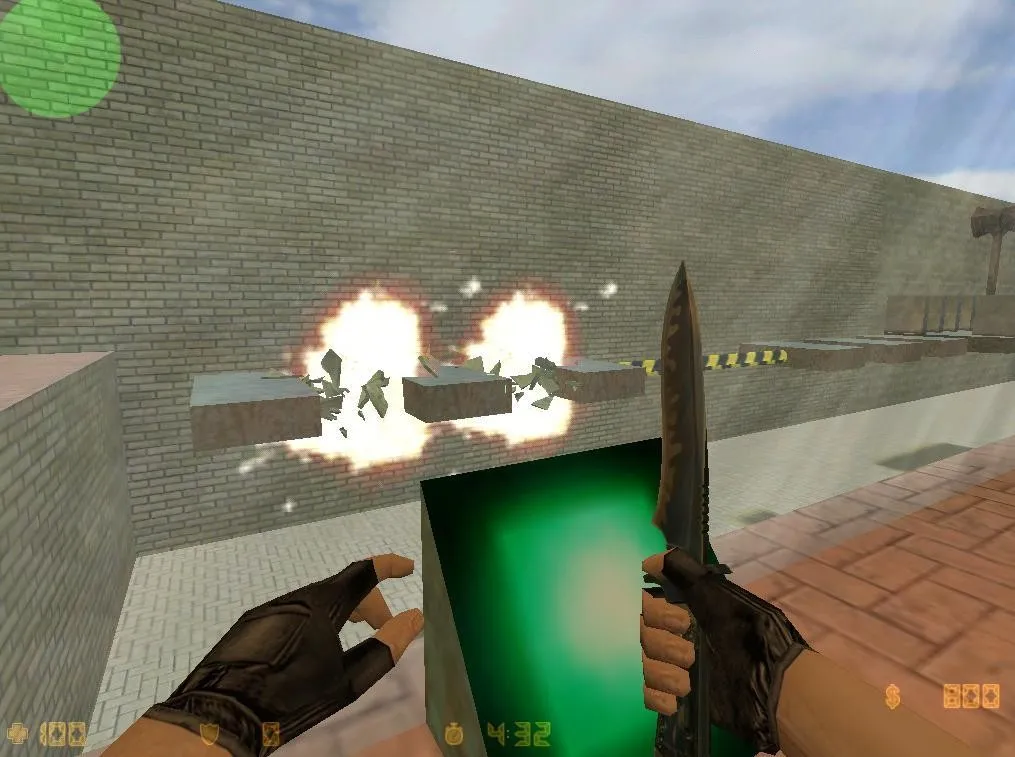 Скриншот  deathrun_shake для CS 1.6: карта Deathrun, точки, .nav и оптимизация wpoly/epoly