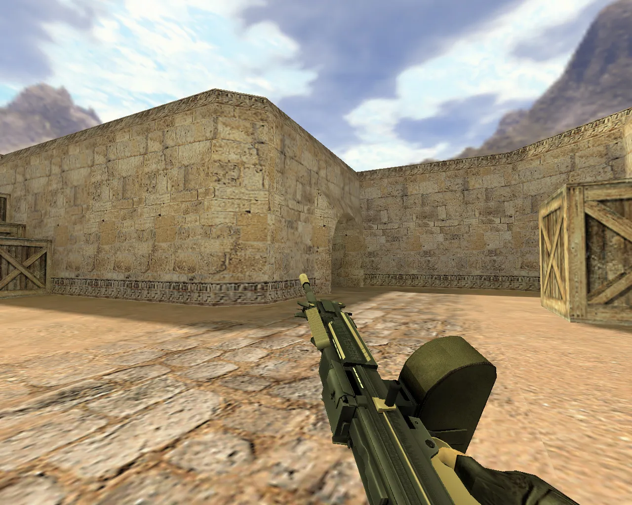 Скриншот Модель «Negev Пустынная атака» для CS 1.6