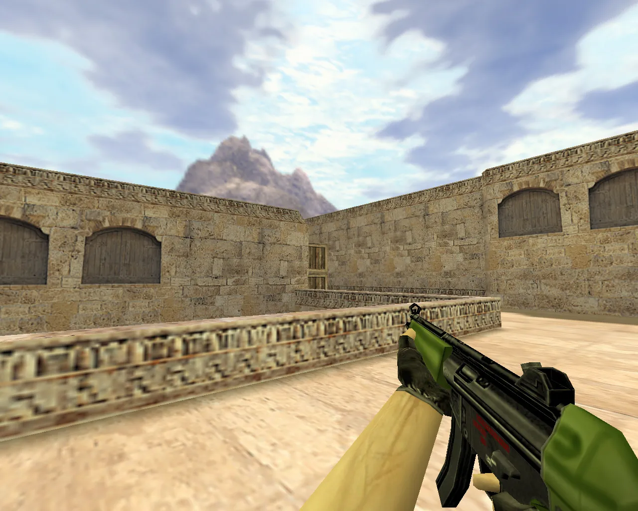 Скриншот Модель MP5 Олива для CS 1.6 - Скачай и играй