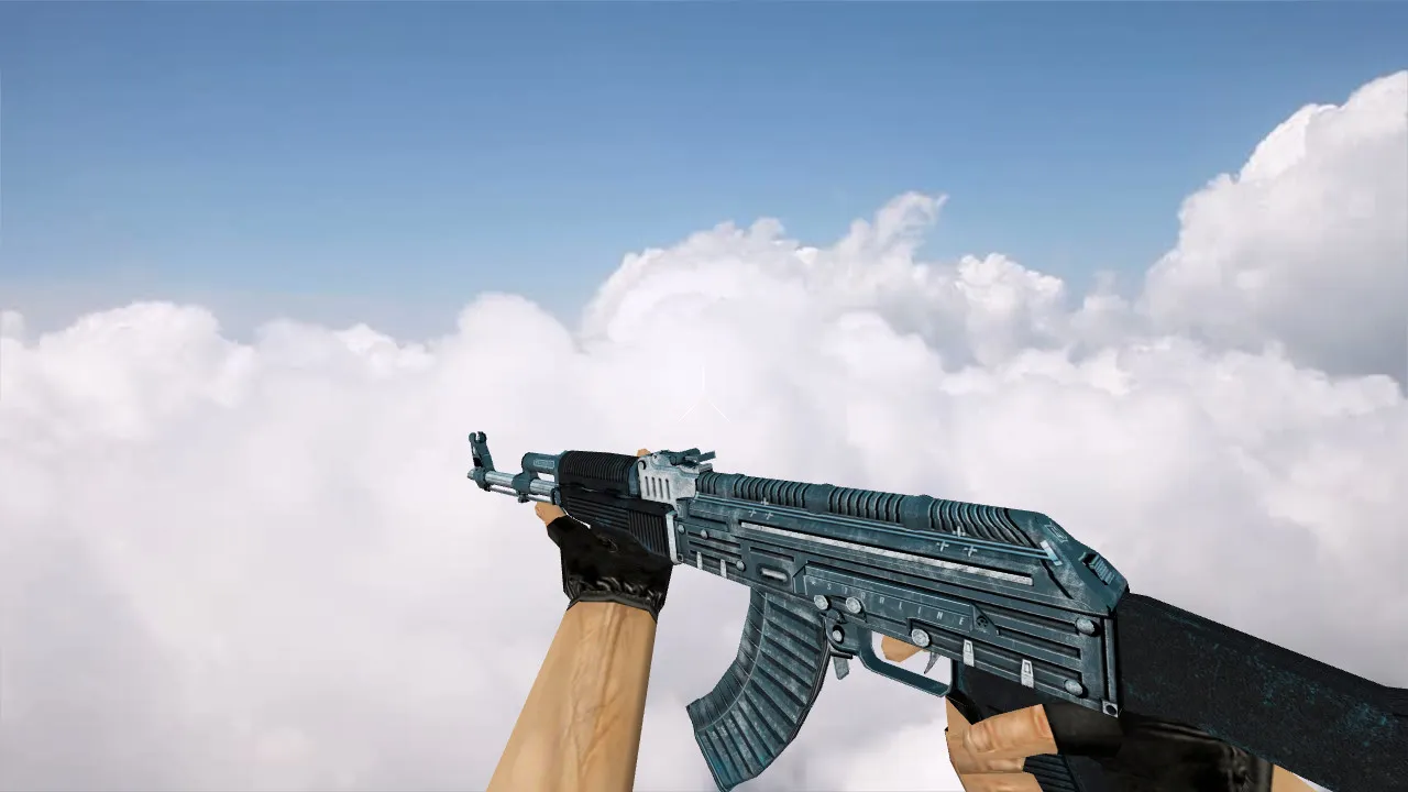 Скриншот Модель AK-47 Starline Container v_ для CS 1.6: p_ w_ файлы, звуки, анимация осмотра, текстуры и настройка