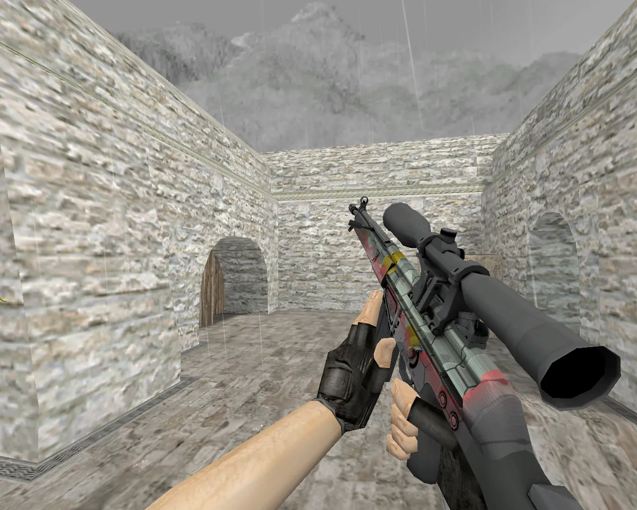 Скриншот G3SG1 | Наблюдение для CS 1.6 – Качественный скин для оружия
