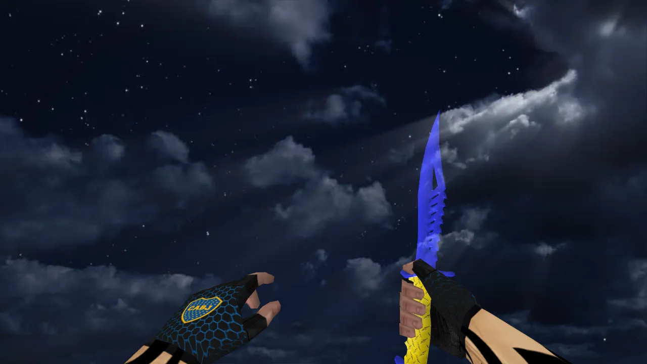 Скриншот Модель «Nautilus Knife Boca Juniors» (v_ / p_ / w_) для CS 1.6: звук, анимация осмотра, текстуры