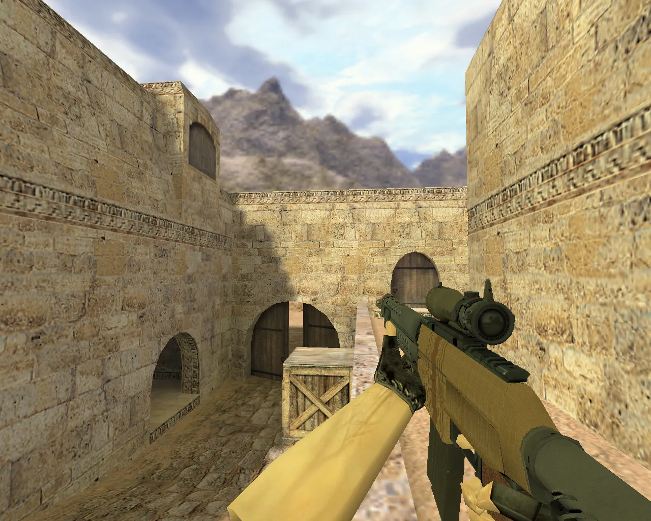 Скриншот Модель SG-553 Странник для CS 1.6 - Загрузите и играйте