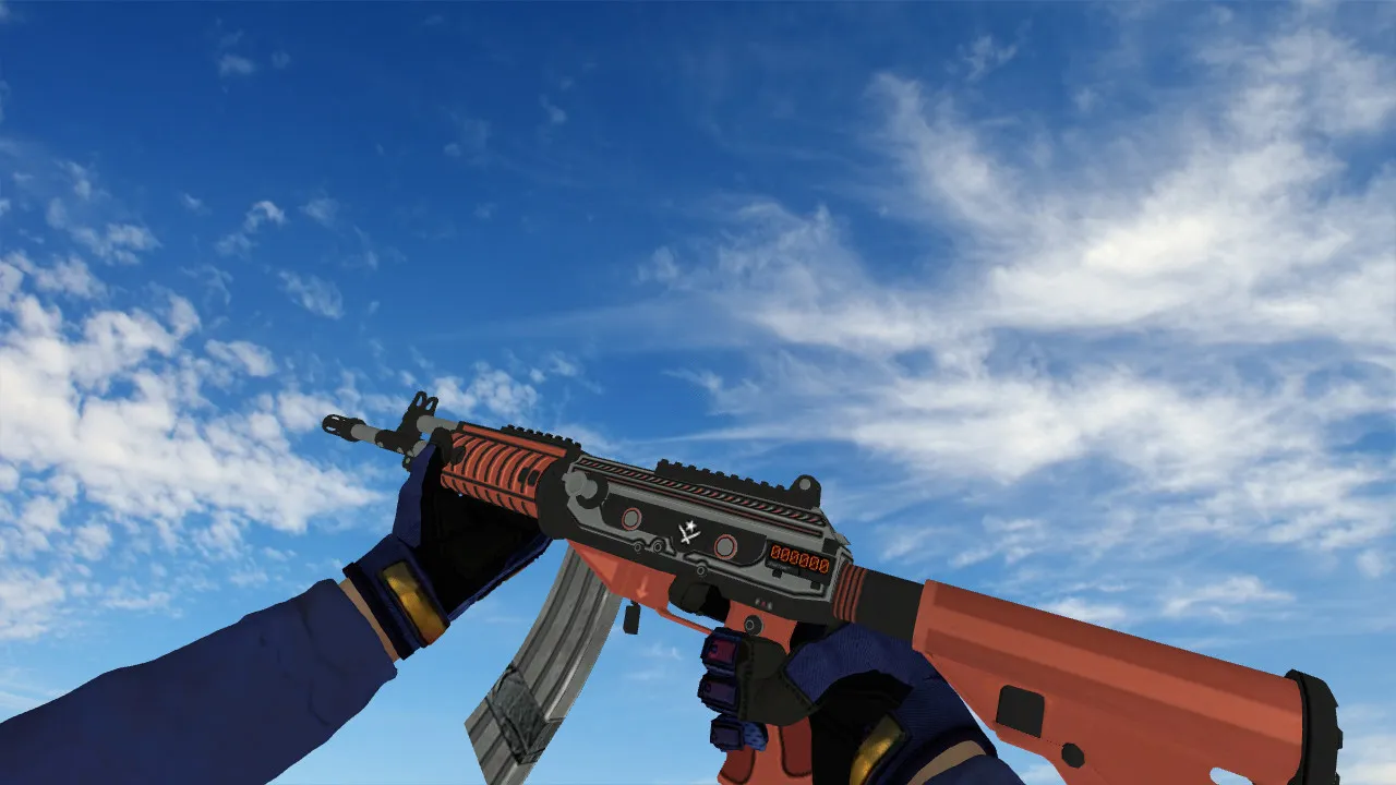 Скриншот  Пак моделей оружия «Specialist Fade Gloves Pack» для CS 1.6: v_, p_, w_ модели, звуки, анимация осмотра