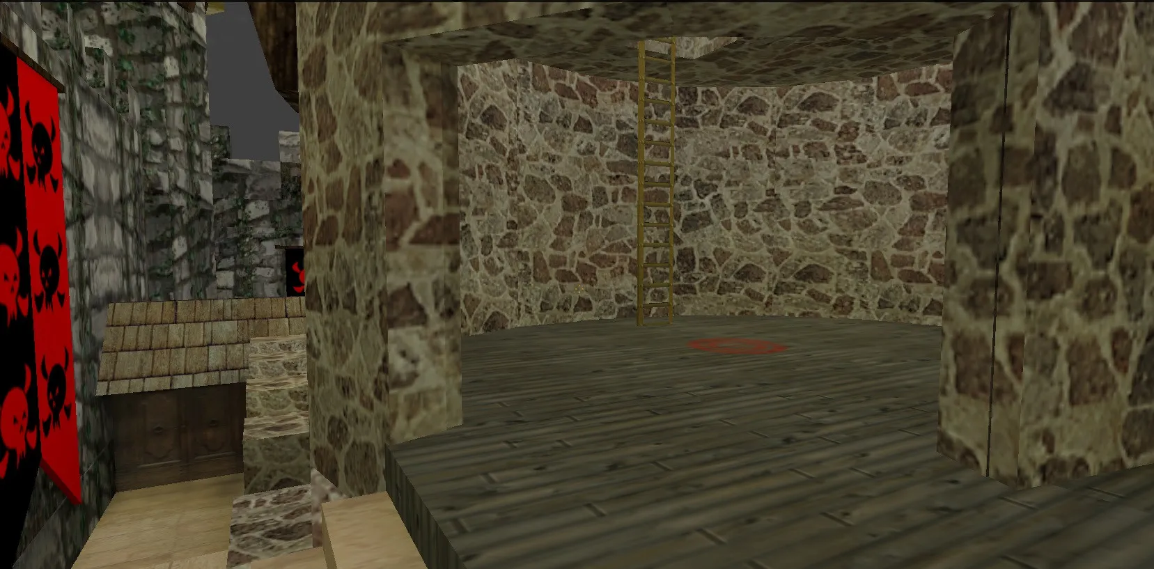 Скриншот  Карта de_as_rook для CS 1.6: точки, раунды, .nav для ботов и оптимизация wpoly/epoly