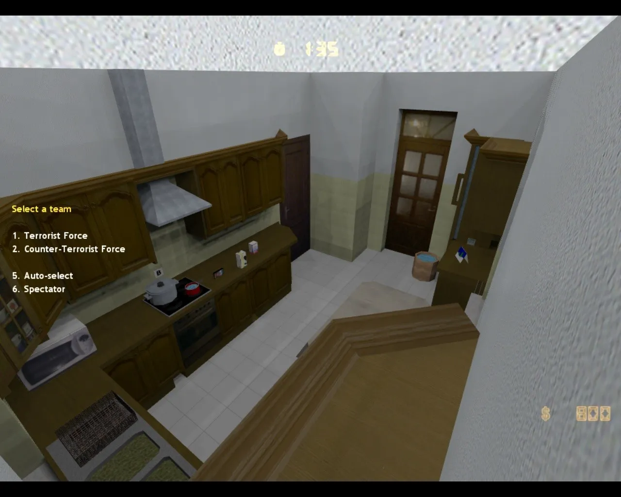 Скриншот Карта «de_kuchnia4us» для CS 1.6