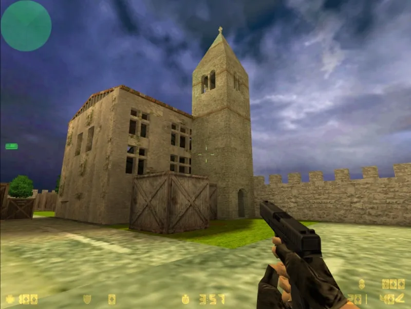 Скриншот  Карта de_escape_alpha для CS 1.6: точки, маршруты, .nav для ботов и оптимизация