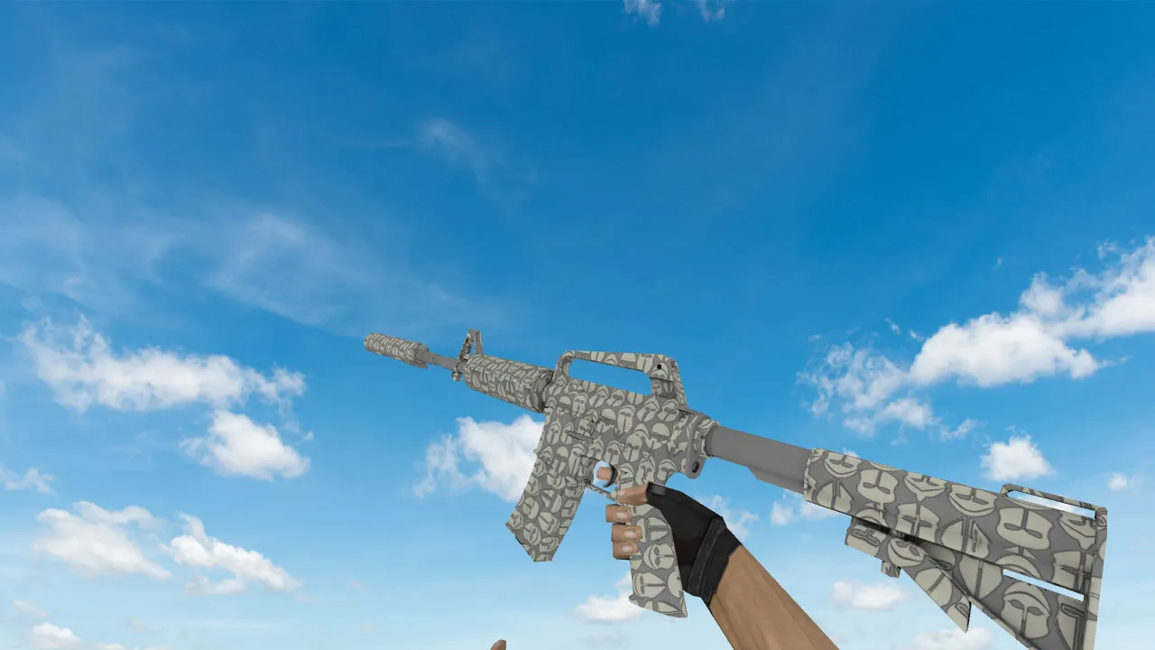 Скриншот Модель M4A1 Aid для CS 1.6: v_ и p_ модели, звуки, анимация осмотра, качество текстур