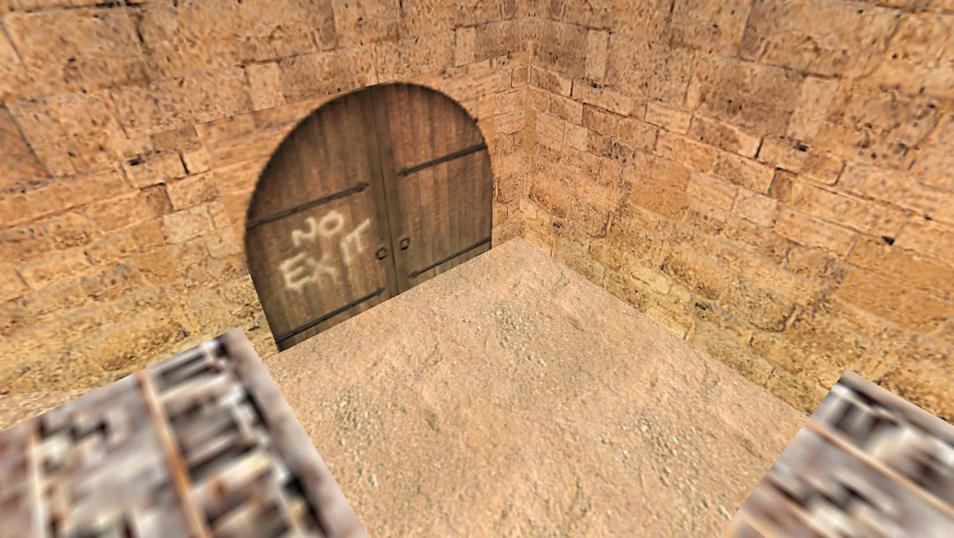 Скриншот  Карта de_sdust для CS 1.6 - Тактические возможности и оптимизация