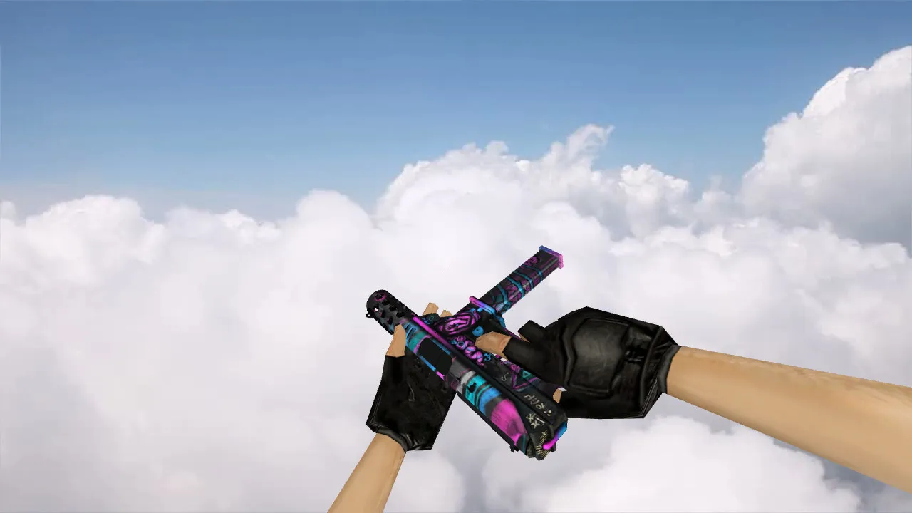 Скриншот Модель TEC-9 «Горячечные грёзы» для CS 1.6 - Скачать и установить