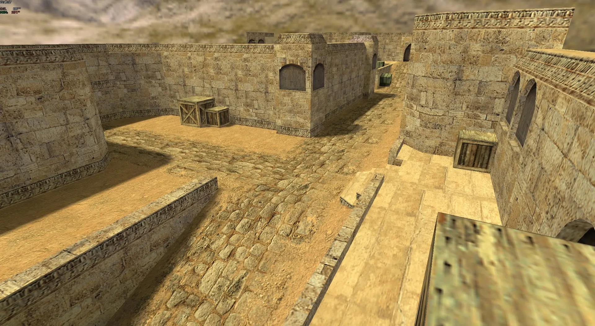 Скриншот Карта «de_dust2_extended» для CS 1.6