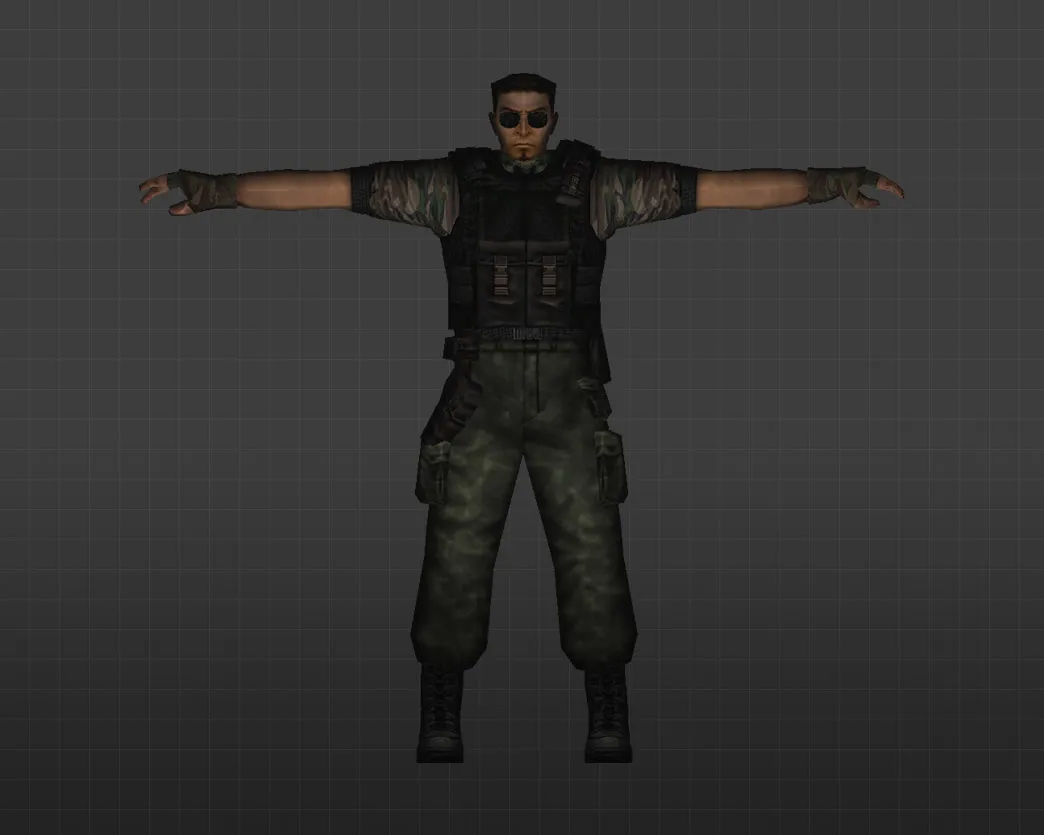 Скриншот Модель «Террористы Лесной камуфляж» для CS 1.6 - Уникальная и Качественная