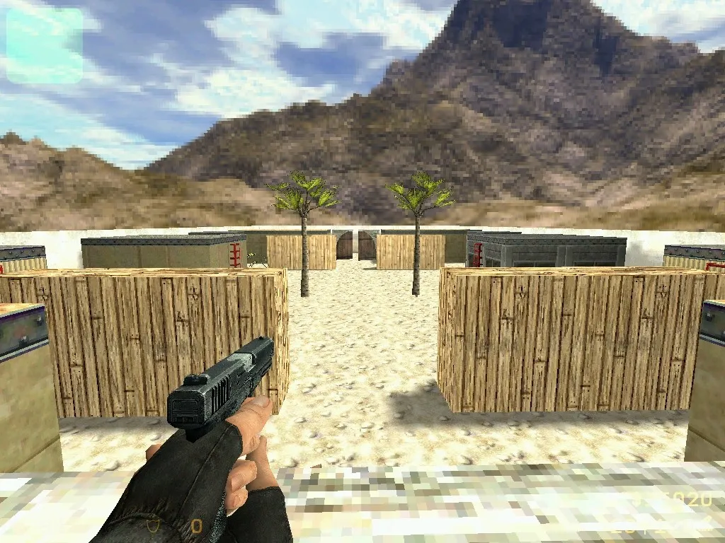 Скриншот Карта de_dustybattlesrage_v1 для CS 1.6: точки, заходы, .nav для ботов и оптимизация wpoly/epoly