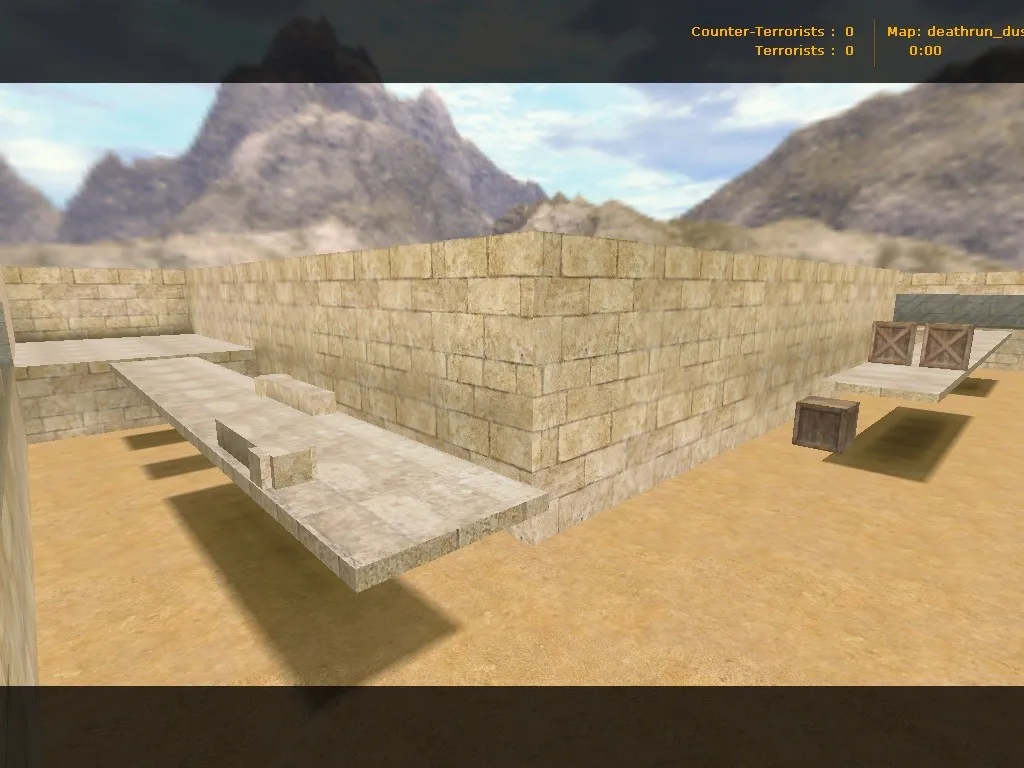 Скриншот Карта «deathrun_dust2011» для CS 1.6