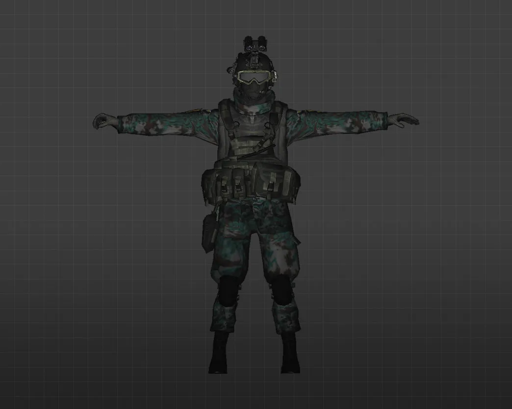 Скриншот Модель «Лесные забияки» для CS 1.6 - Уникальный скин для игроков