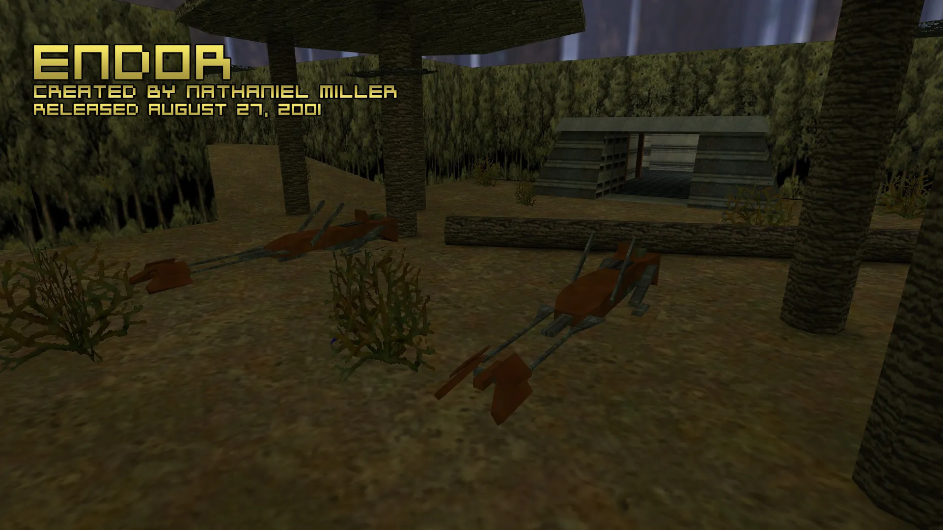 Скриншот  Карта «endor» для CS 1.6: подробный обзор и тактика