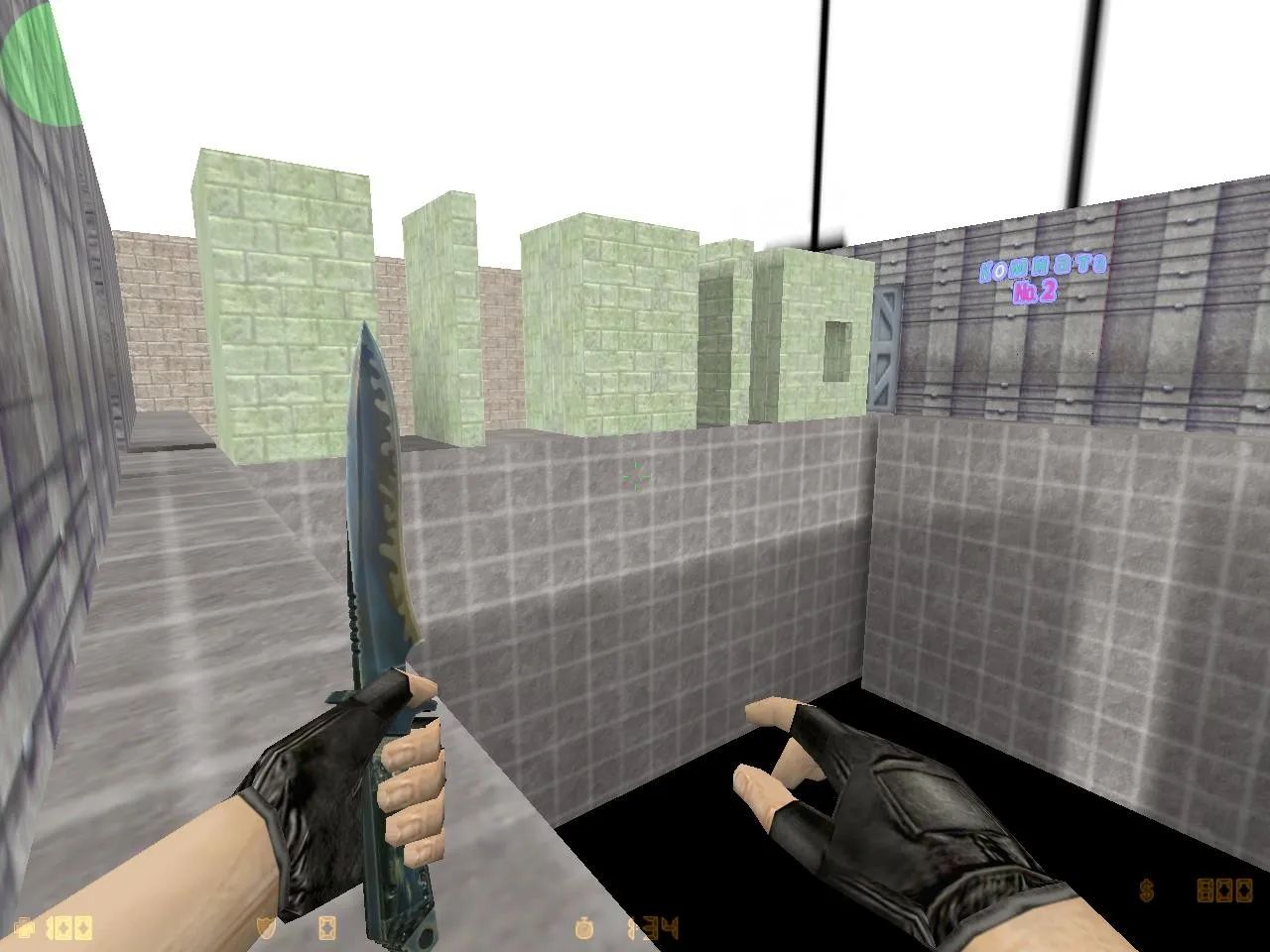 Скриншот  deathrun_extrime_pro_fix для CS 1.6: карта deathrun, точки, баланс сторон, .nav и оптимизация