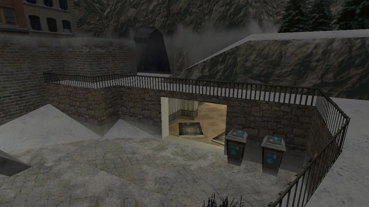 Скриншот Карта de_st_johann для CS 1.6 - Тактический анализ и оптимизация