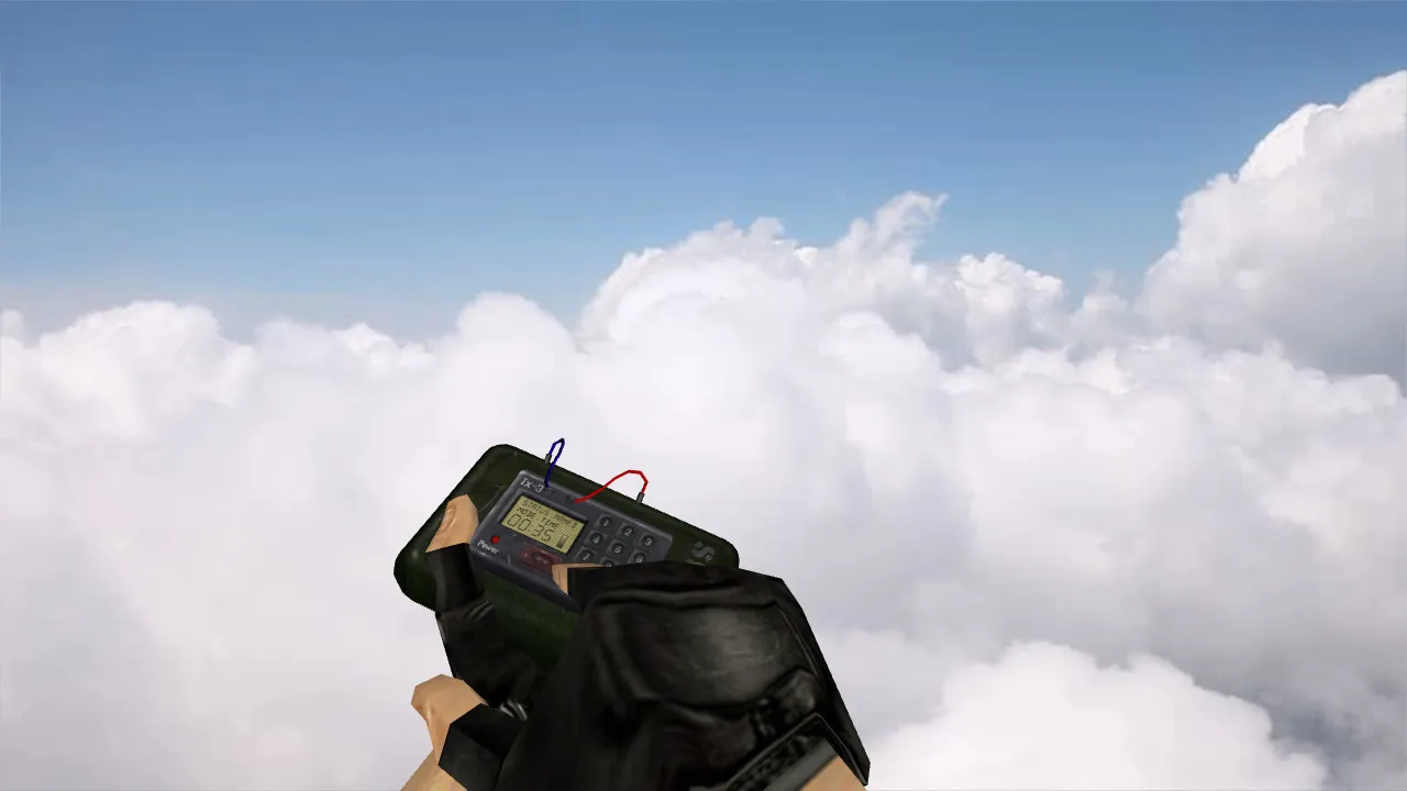 Скриншот Модель «Stab C4» v_models для CS 1.6: звуки, анимация осмотра, текстуры и точная форма