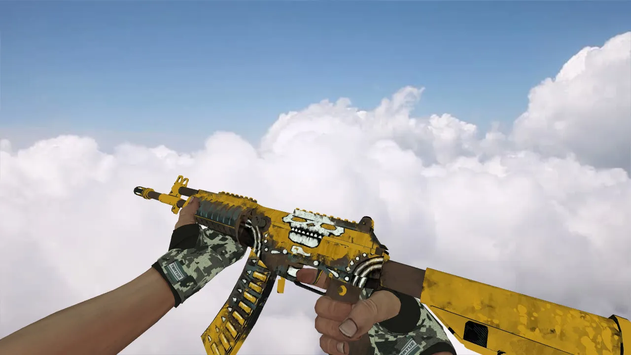 Скриншот  Пак моделей оружия «Hand Wraps Spruce DDPAT» для CS 1.6: v_ и p_ модели, звуки, анимация осмотра, текстуры и настройка