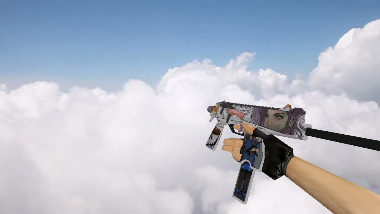 Скриншот Модель «MP9 Comics» для CS 1.6 - Скачай уникальную модель