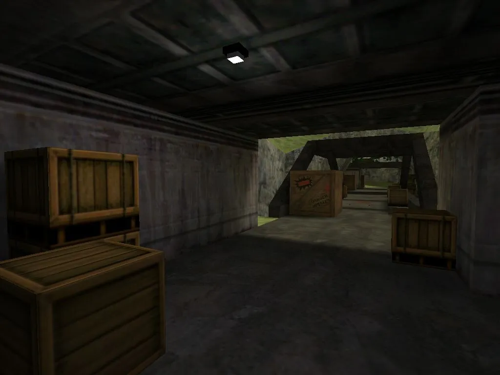 Скриншот  de_bridge для CS 1.6: баланс сторон, точки, боты (.nav), оптимизация wpoly/epoly