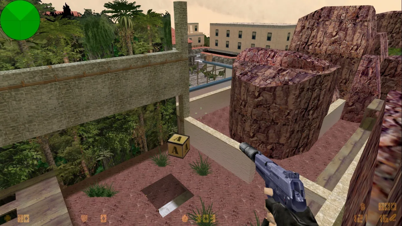 Скриншот  Карта de_hungun_italy2 для CS 1.6 - Тактика и Описание